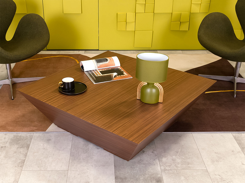 Журнальный столик 1000x1000x400 ЛДСП Орех Импорт_СЖПХ-290923