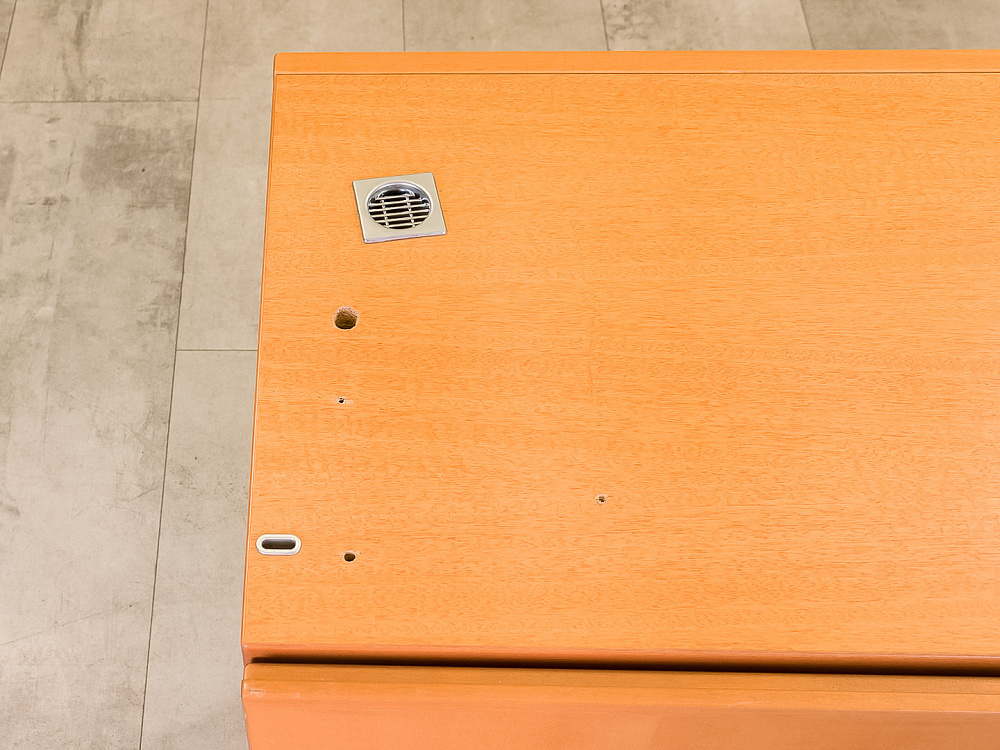 Офисная тумба для оргтехники BENE 1200x450x830 ЛДСП Ольха Распашные дверки Австрия_ТО2ДЛ-290824