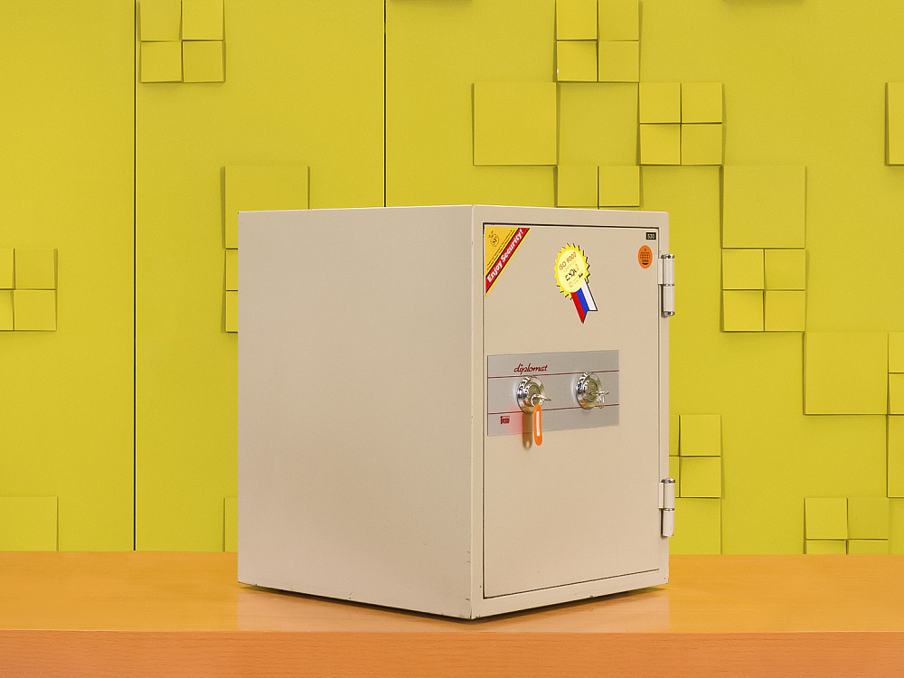 Сейф  Металл Серый Diplomat СЕЙФ3-21105