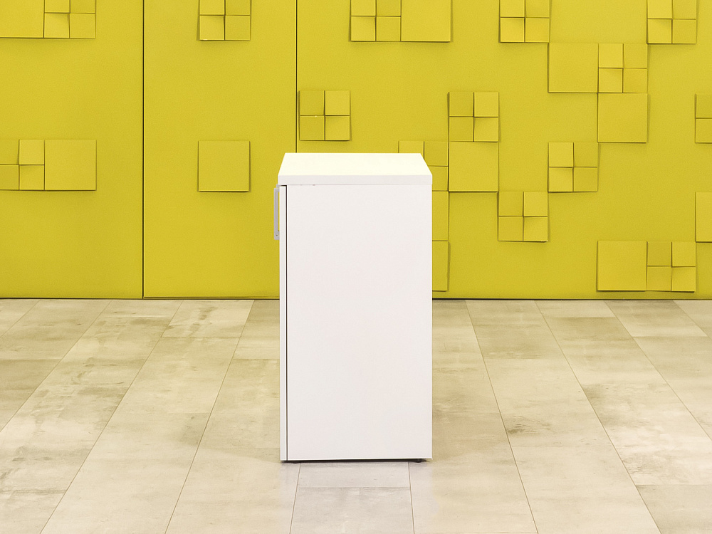 Офисная тумба для оргтехники  ЛДСП Белый  ТО2ДБ-26016