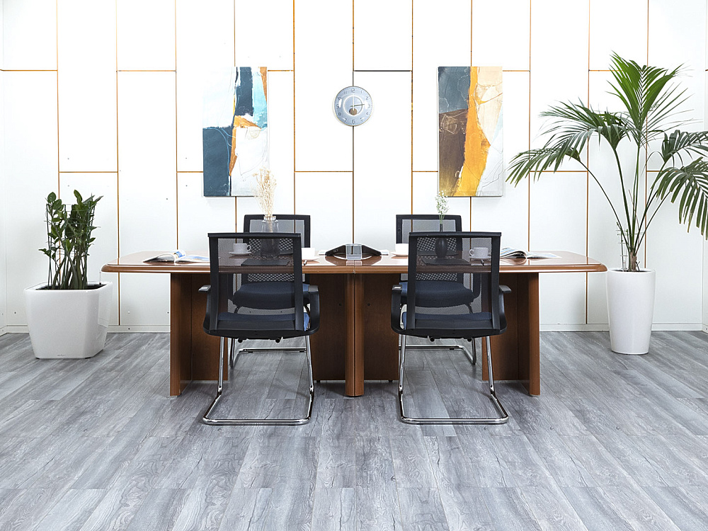 Офисный стол для переговоров  2 780х960х700 ЛДСП Ольха Cannes  (СГПЛ-22113)