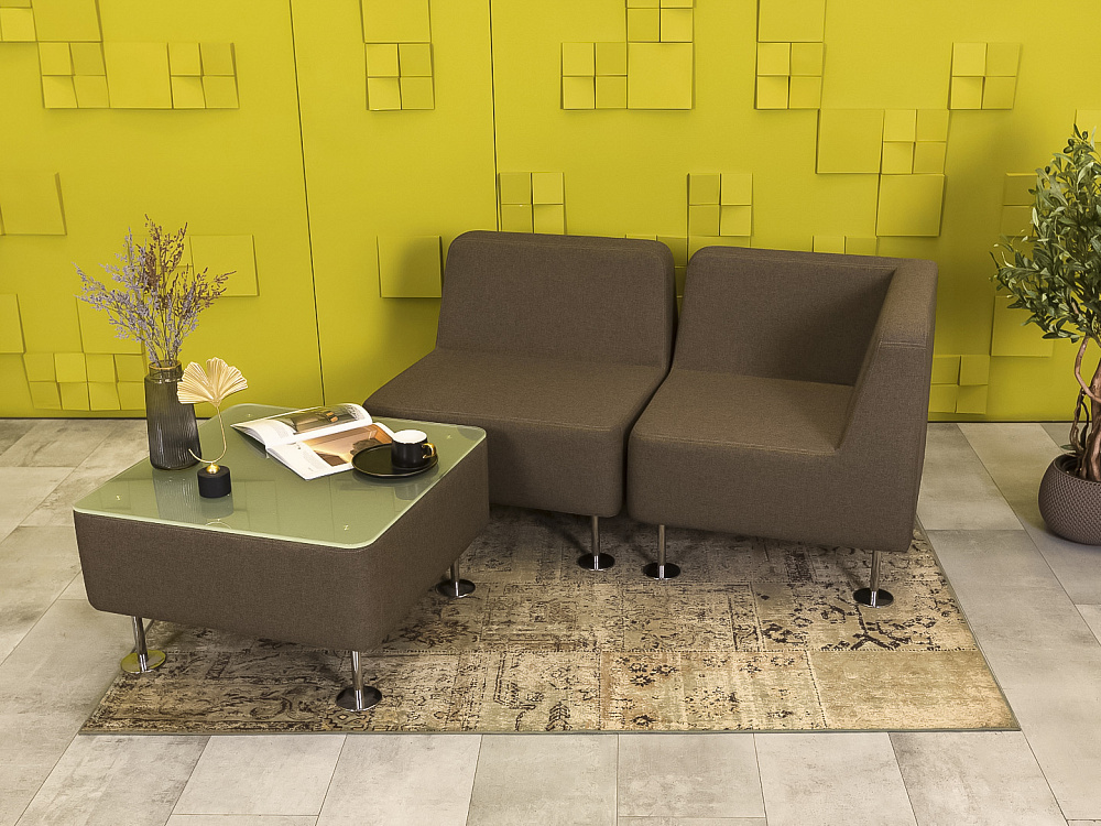 Модульный диван Profim Ткань Коричневый Польша  ДНТКК-31016