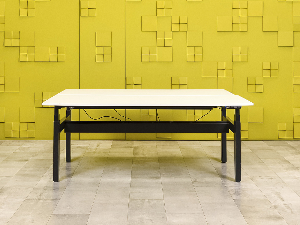 Комплект офисной мебели стол с тумбой  AHREND ЛДСП Белый Нидерланды  ГКБ1-19036