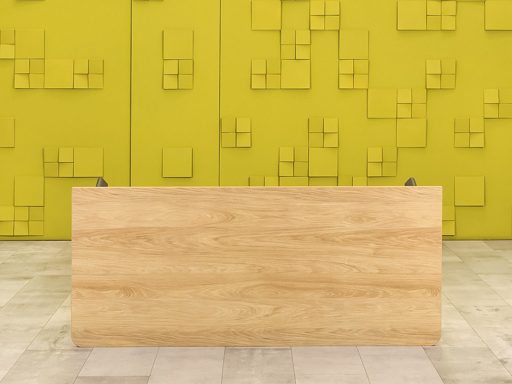 Офисный стол прямой  ЛДСП Орех Россия  СППХ-22046