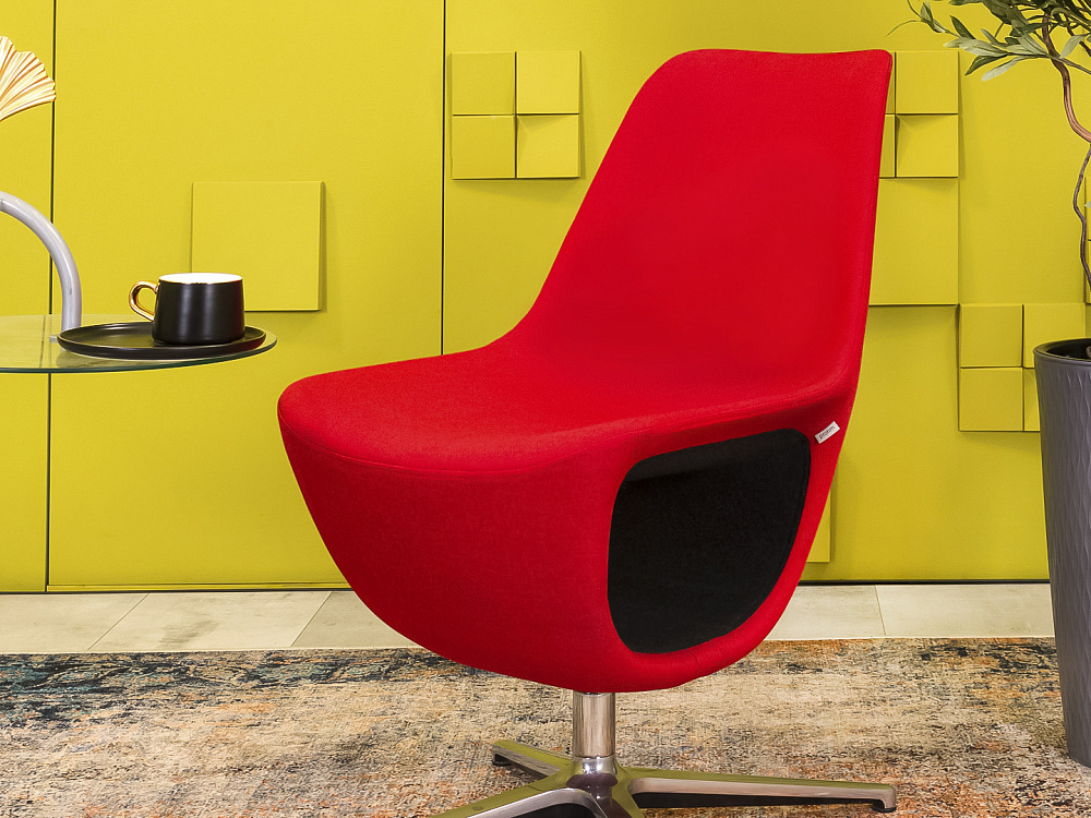 Мягкое кресло Pelikan Profim Ткань Красный Польша  КНТК3-26025