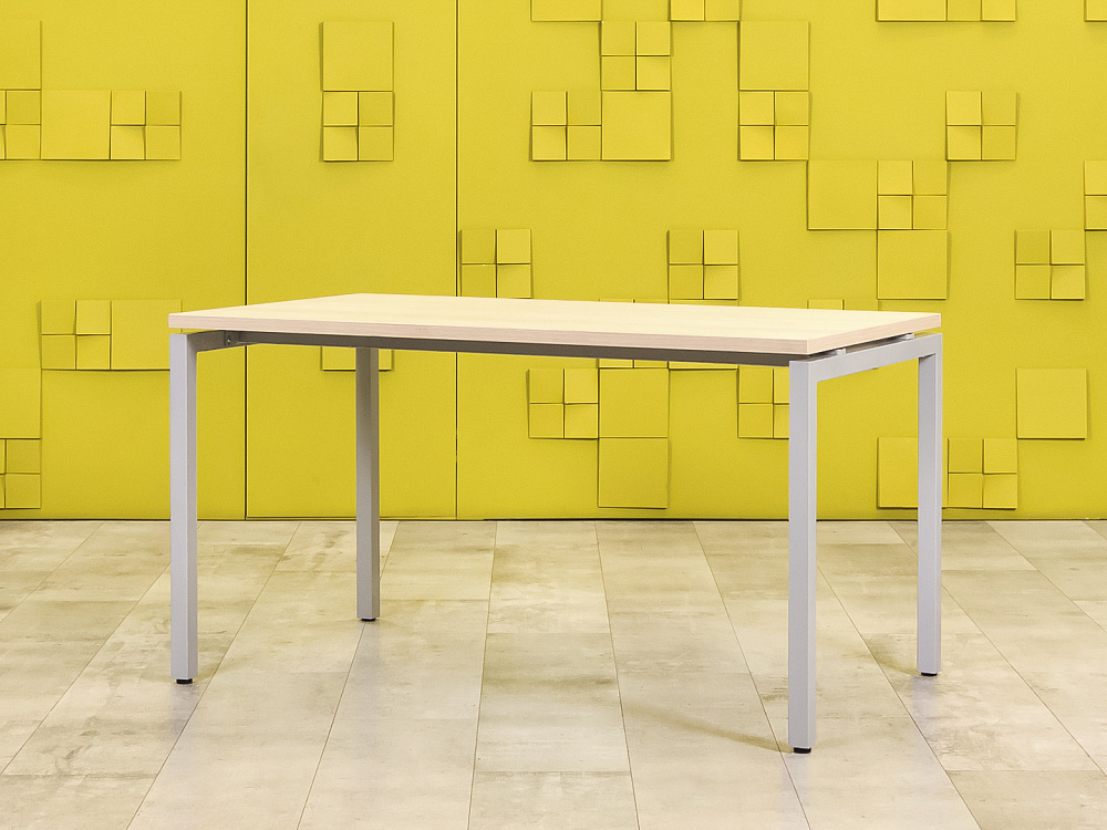 Офисный стол прямой ЛДСП Клен  СППВ1-10046