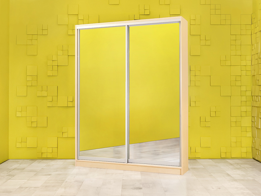 Шкаф для одежды ЛДСП Клен Россия  ШГ2ДВ-21025