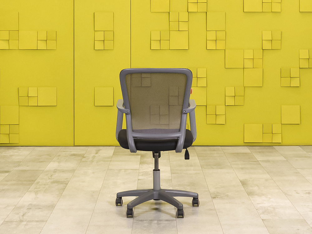 Офисное кресло для персонала на колесах CHAIRMAN Ткань Серый Россия  КПТС1-31016