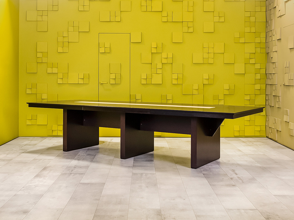 Офисный стол для переговоров  EUR/QUARANTA Шпон Венге Италия  СГПЕ-130824