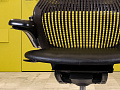 Офисное кресло руководителя на колесах KNOLL Кожа Чёрный; Коричневый США_КРКЧ-10061