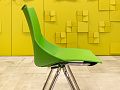 Офисный стул на ножках Shell Пластик Зелёный Италия_УНПЗ-261223