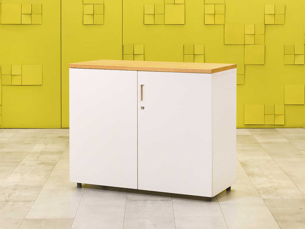 Комплект офисной мебели стол с тумбой  Vitra ЛДСП Белый Швейцария  ГКБ-04026