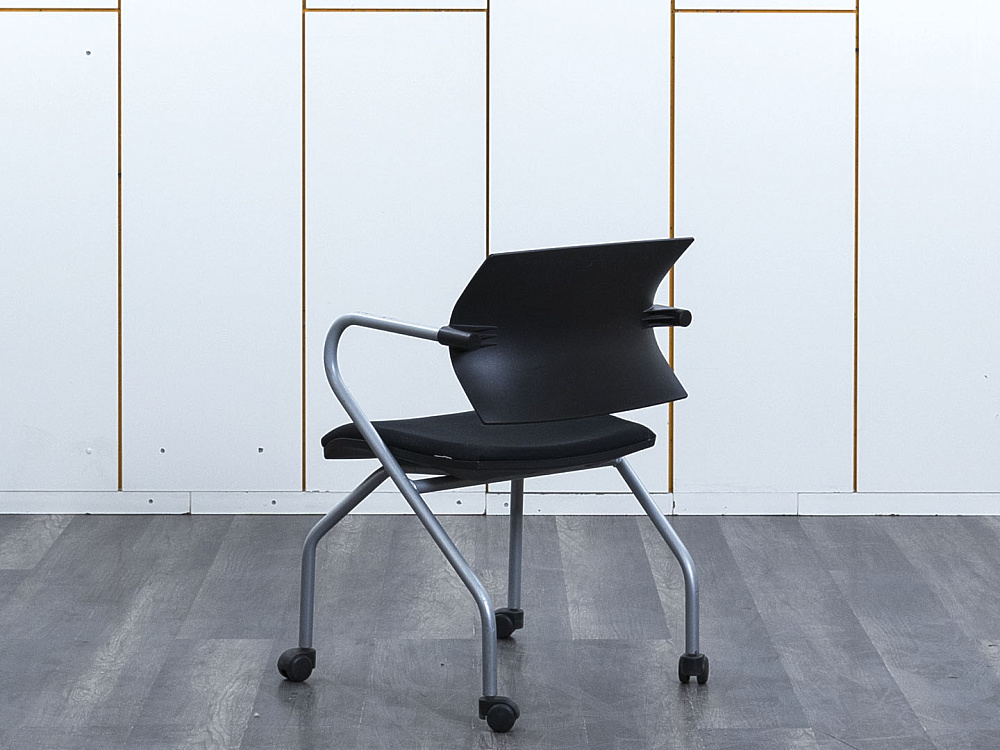 Конференц кресло для переговорной  Черный Ткань LUXY Aire JR  (УНТЧ-12053)