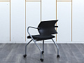 Конференц кресло для переговорной  Черный Ткань LUXY Aire JR  (УНТЧ-12053)
