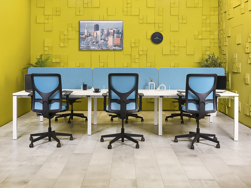 Комплект офисной мебели  ЛДСП Белый  ГКБ-10125