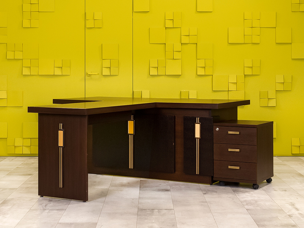 Кабинет руководителя Chicago Pointex ЛДСП Венге Россия_КРЕ-030924