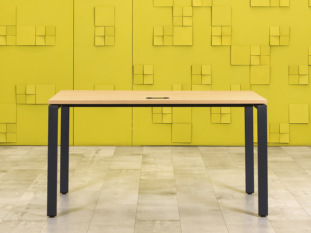 Офисный стол прямой ЛДСП Зебрано  СППЗ2-26016