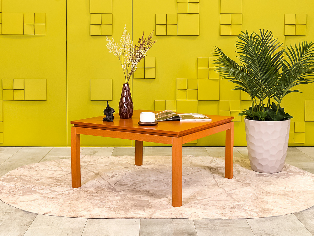 Журнальный столик Calligaris 800x800x440 ЛДСП Ольха Италия_СЖПЛ-180924