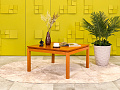 Журнальный столик Calligaris 800x800x440 ЛДСП Ольха Италия_СЖПЛ-180924