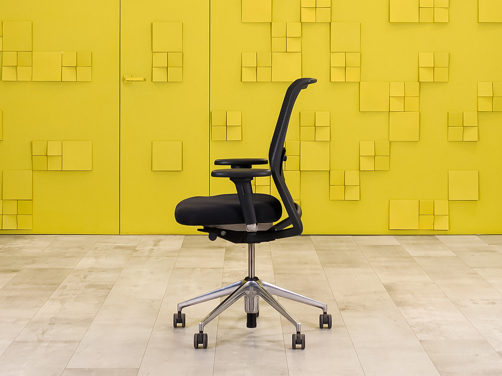 Офисное кресло для персонала на колесах Vitra Ткань Чёрный Швейцария_КПТЧ-220423