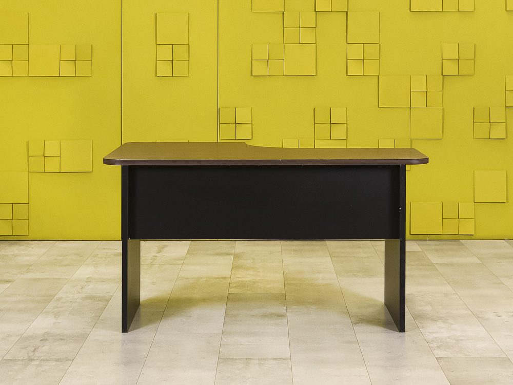 Офисный стол угловой  ЛДСП Венге  СПУЕ-19016