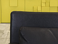 Комплект мягкой мебели WALTER KNOLL 1300x690 Кожа Чёрный Германия_ДНКЧК-190124