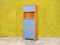Шкаф для документов офисный IKEA ЛДСП Синий Швеция  ШДКН2-20025