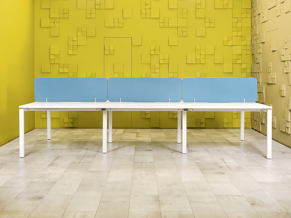 Комплект офисной мебели  ЛДСП Белый  ГКБ-10125