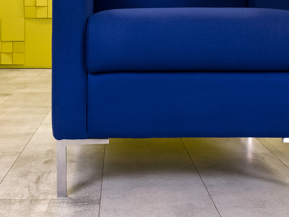 Комплект из 2-х мягких кресел Herman Miller 740x770 Ткань Синий США_КНТНК-160924