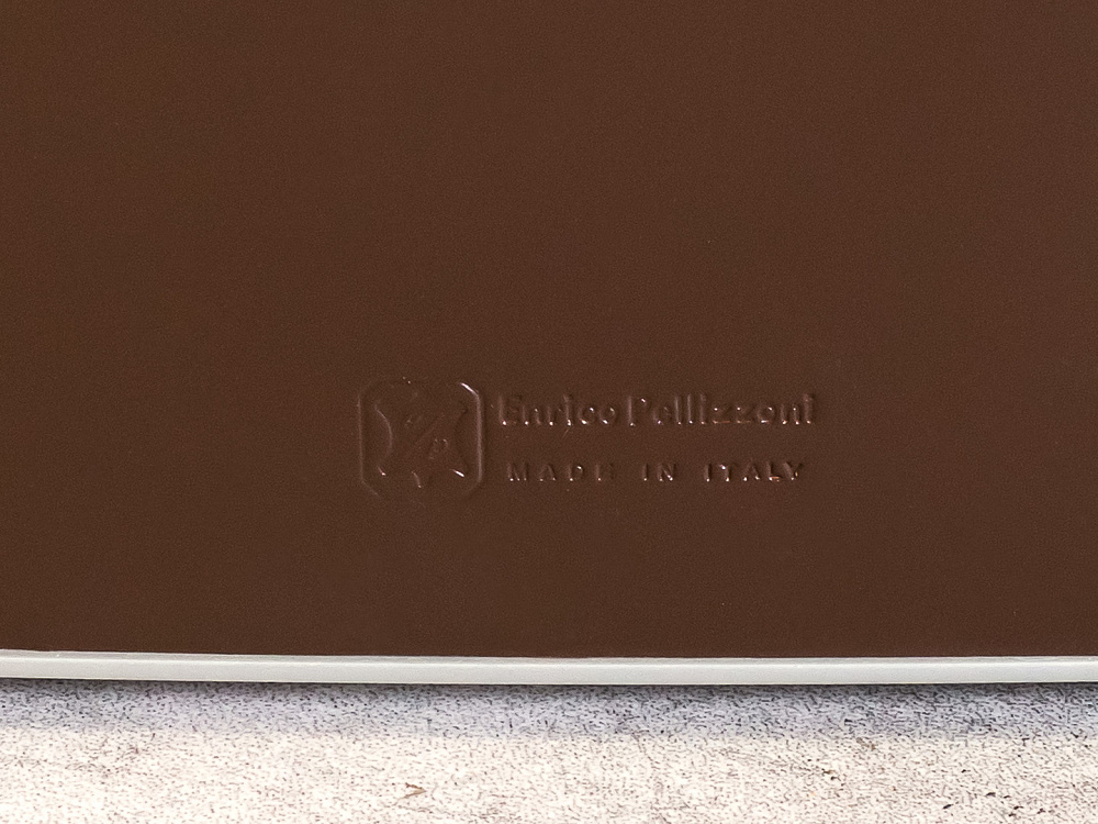 Стол для руководителя ENRICO PELLIZZONI 2000x1000 Кожа Коричневый Италия_СРЭК-210224