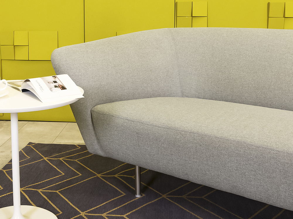Офисный диван Loop ARPER Ткань Серый Италия  ДНТС-30016