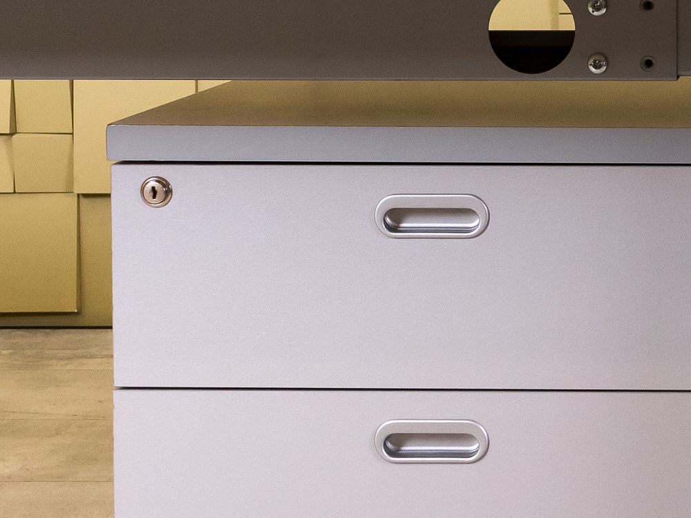 Комплект офисной мебели на 3 человека ЛДСП Зебрано Россия_ГКЗ1-270624