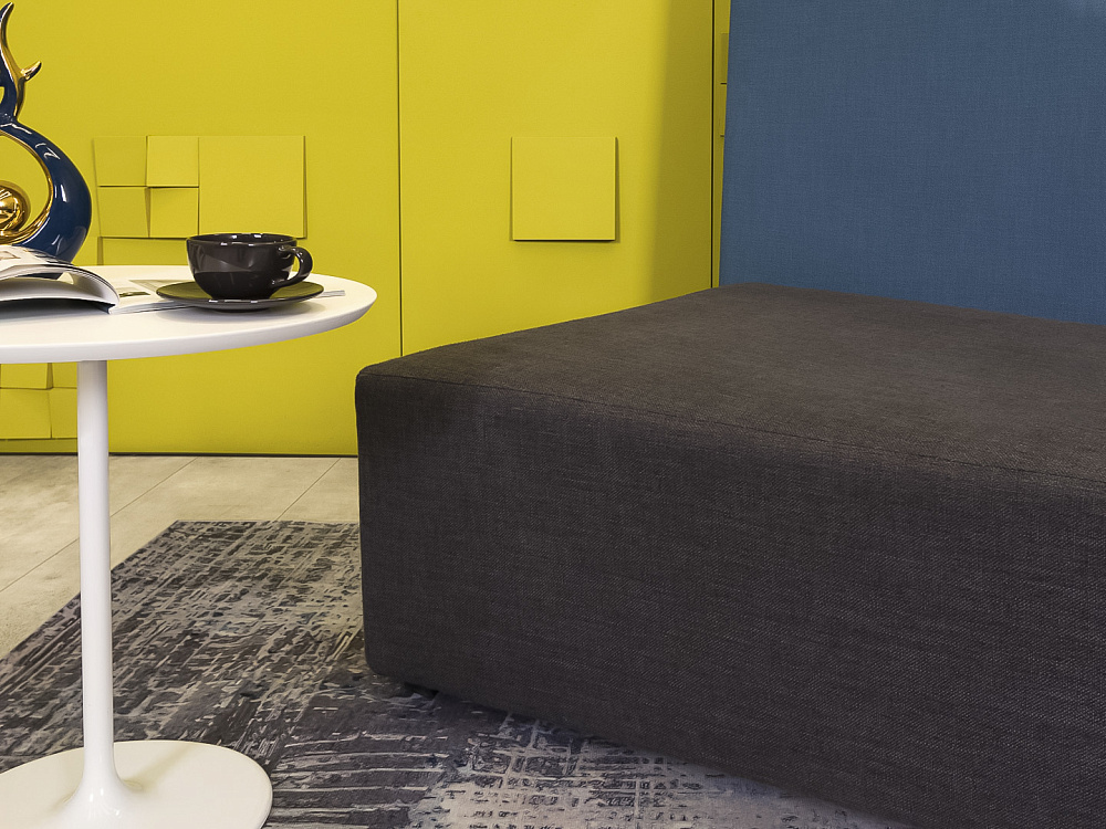 Пуф Plycon Ткань Серый  ПУФ4-04026