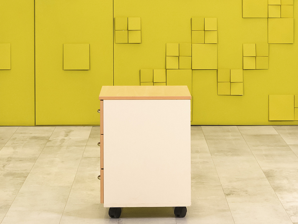 Офисная тумба выкатная  ЛДСП Бук Россия  ТВ3ЯВ-03046