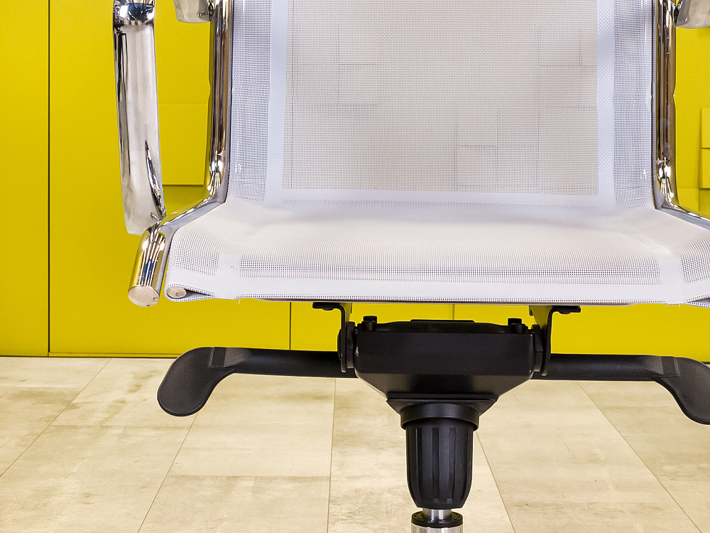 Офисное кресло для персонала на колесах Сетка Серый Италия_КПТС-160924