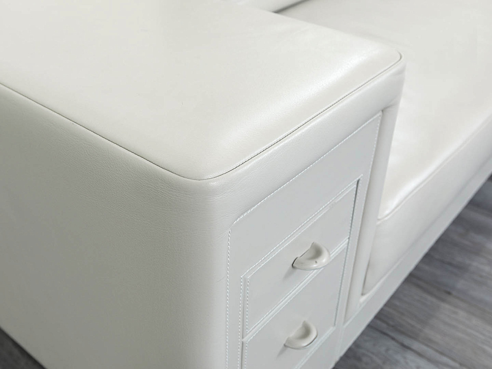 Офисный диван I4 Mariani Кожа Серый Limosine  (ДНКС-17094)