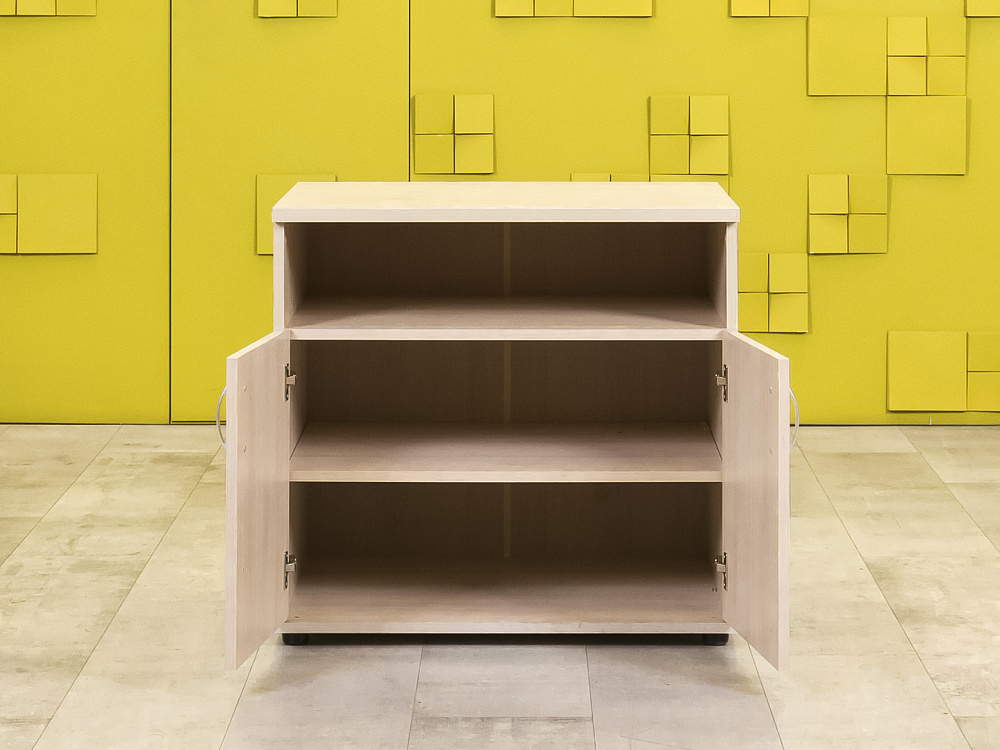 Офисная тумба для оргтехники  ЛДСП Клен  ТО2ДВ-26036