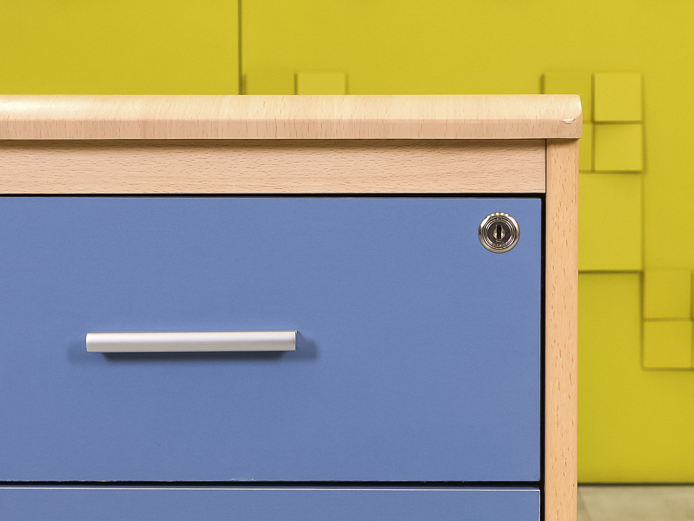 Офисная тумба приставная ЛДСП Клен Россия  ТП3ЯВ-12036