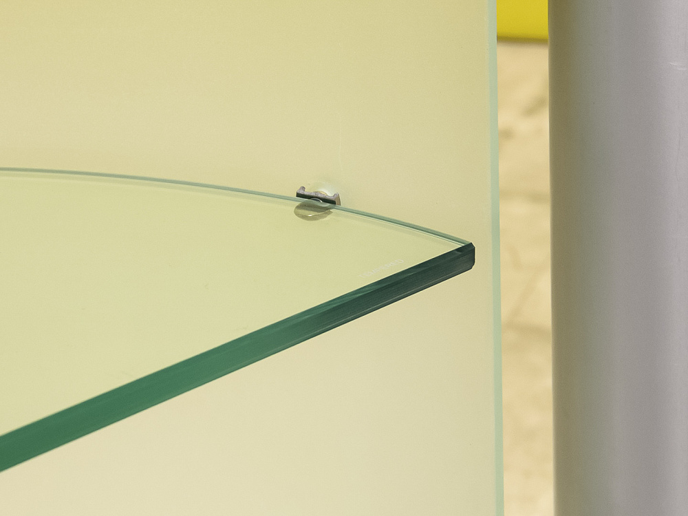 Журнальный столик Стекло Орех  СЖКС-25046