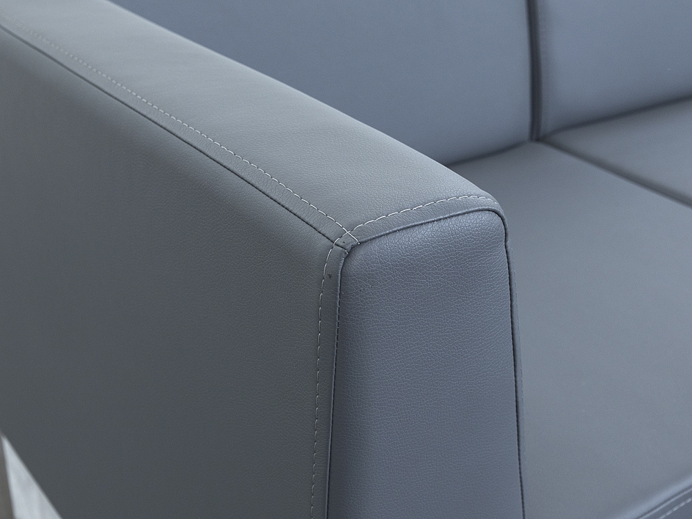 Офисный диван toForm Экокожа Серый   (ДНКС1-18123)