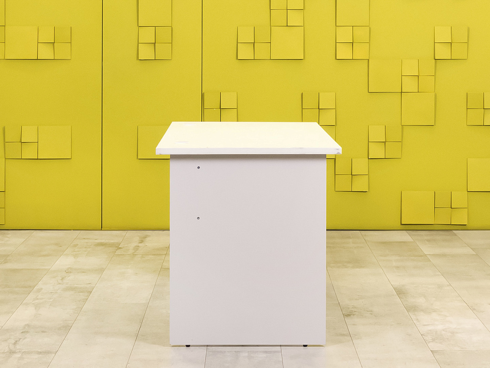 Офисный стол прямой ЛДСП Белый  СППБ1-14046