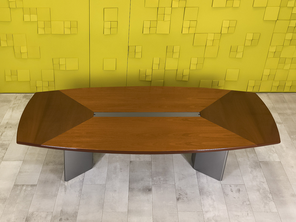 Офисный стол для переговоров ORA Шпон Вишня Италия  СГОШ-22016