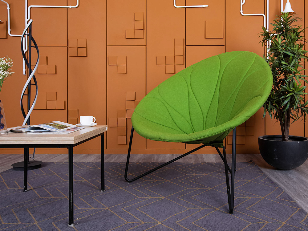 Мягкое кресло Noti Ткань Зеленый Comfee  (КНТЗ-28025)