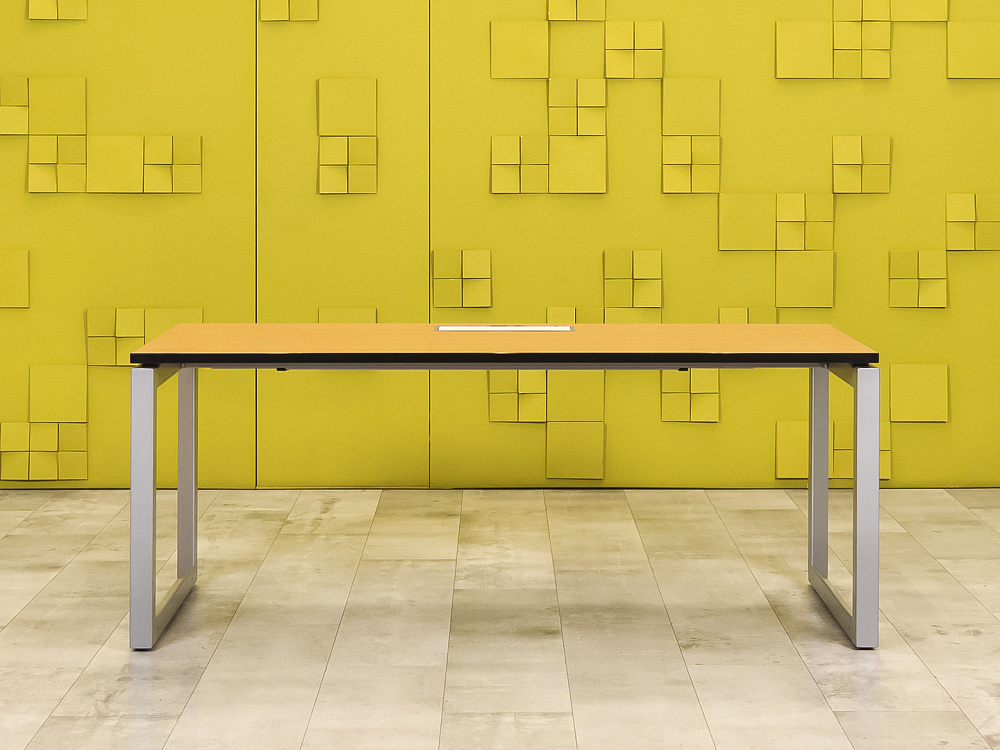 Стол для руководителя  Steelcase ЛДСП Ольха Германия  СРПЛ1-30016