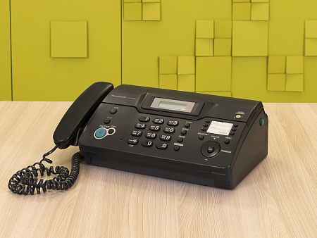 Телефон Panasonic Пластик Чёрный Япония_ТЕЛ1-211222