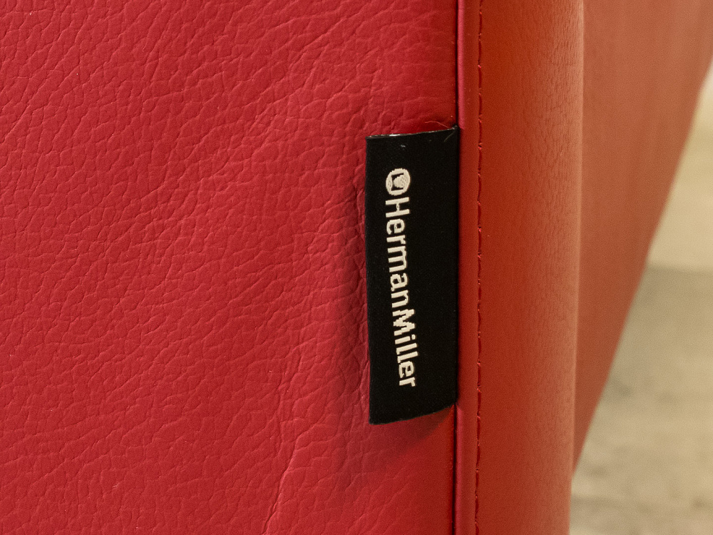Офисный диван Herman Miller 1280x780 Кожа Красный США_ДНКК-270324