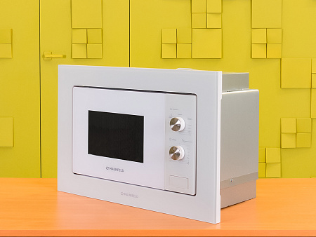 Микроволновая печь Металл Белый Импорт_СВЧ-240424