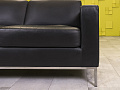 Офисный диван Profim Кожа Чёрный Польша  ДНКЧ-21045