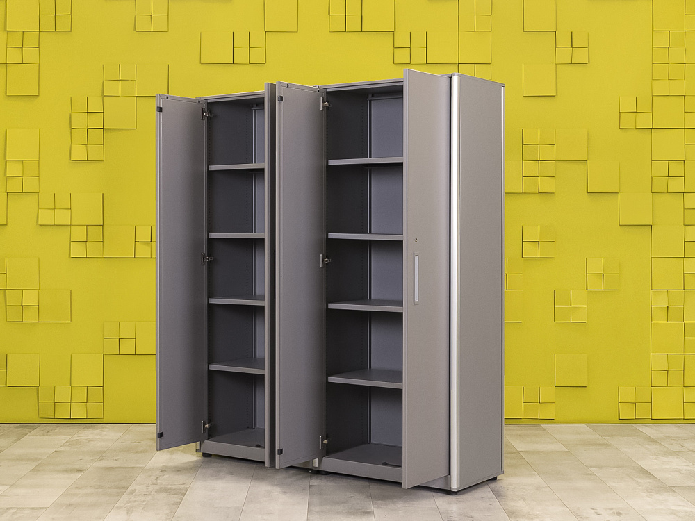 Шкаф для документов металлический   KNOLL Металл Серый США  ШД4ДМ-12095