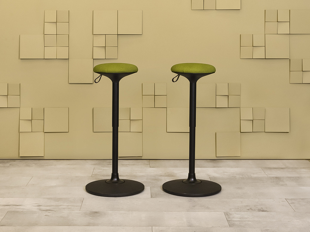 Барный стул  NARBUTAS Ткань Зелёный Литва  УНТЗ-30016